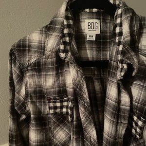 Urban Outfitter BDG cropped flannel